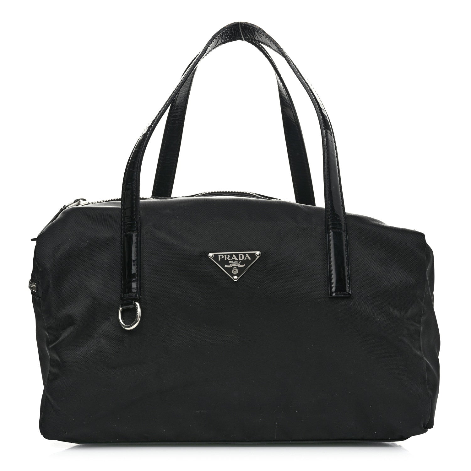 Tessuto Nylon Duffle Bag Black