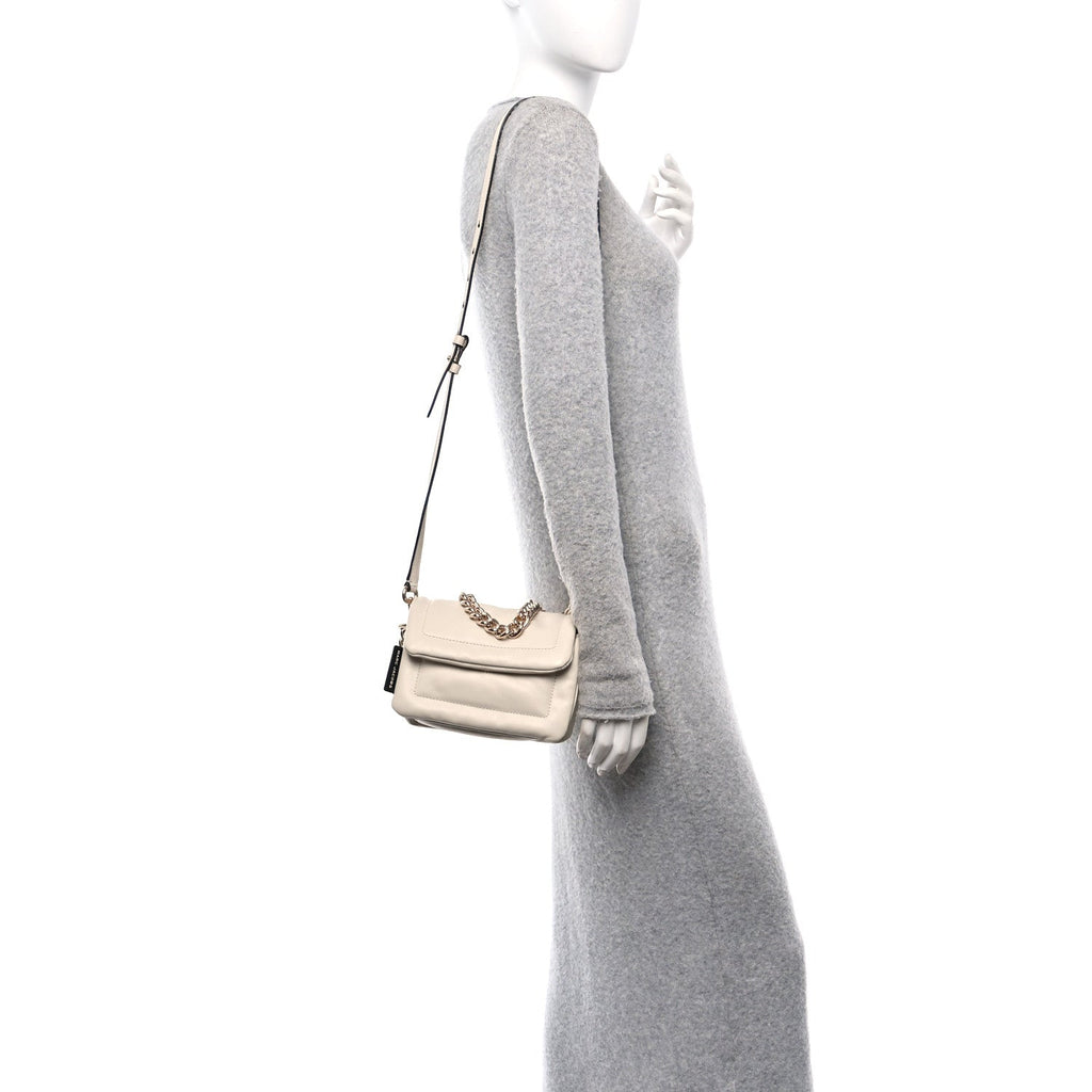 Lambskin The Pillow Bag Beige