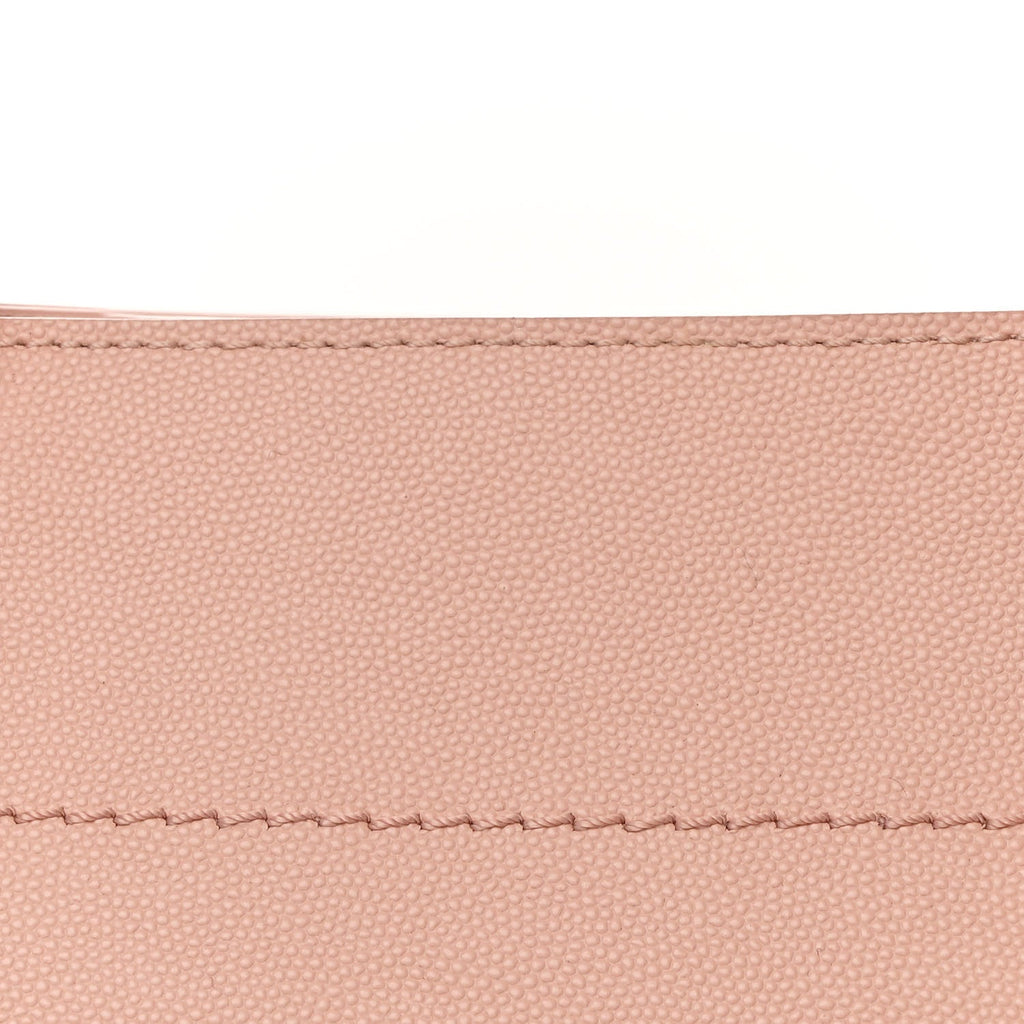 Caviar Small Studded Deauville Tote Light Pink