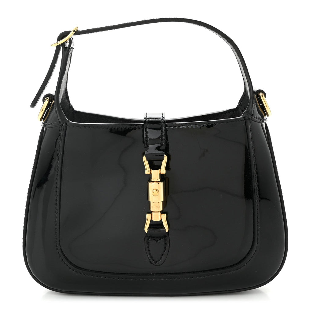 Patent Mini Jackie 1961 Crystal Hobo Black