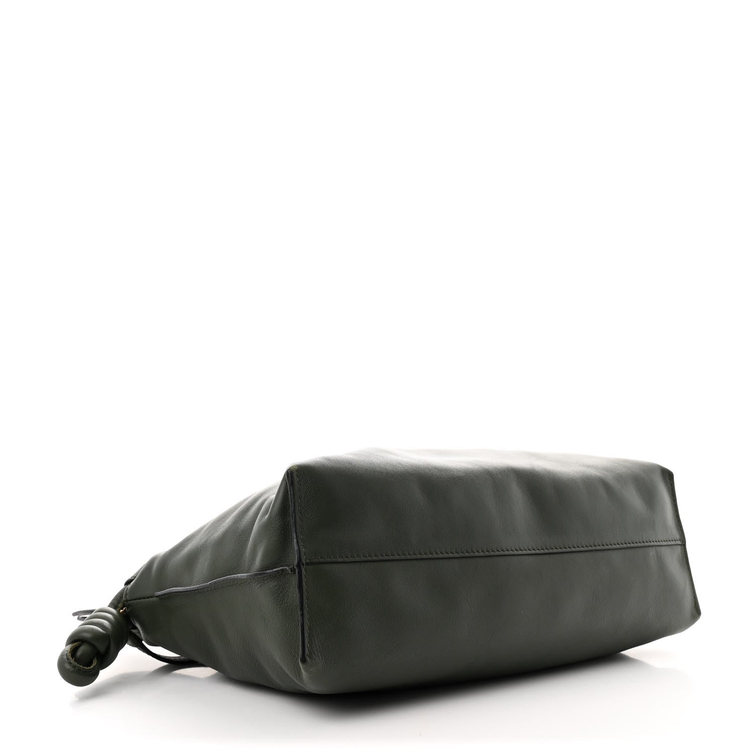 Nappa Medium Flamenco Knot Bag Vintage Khaki