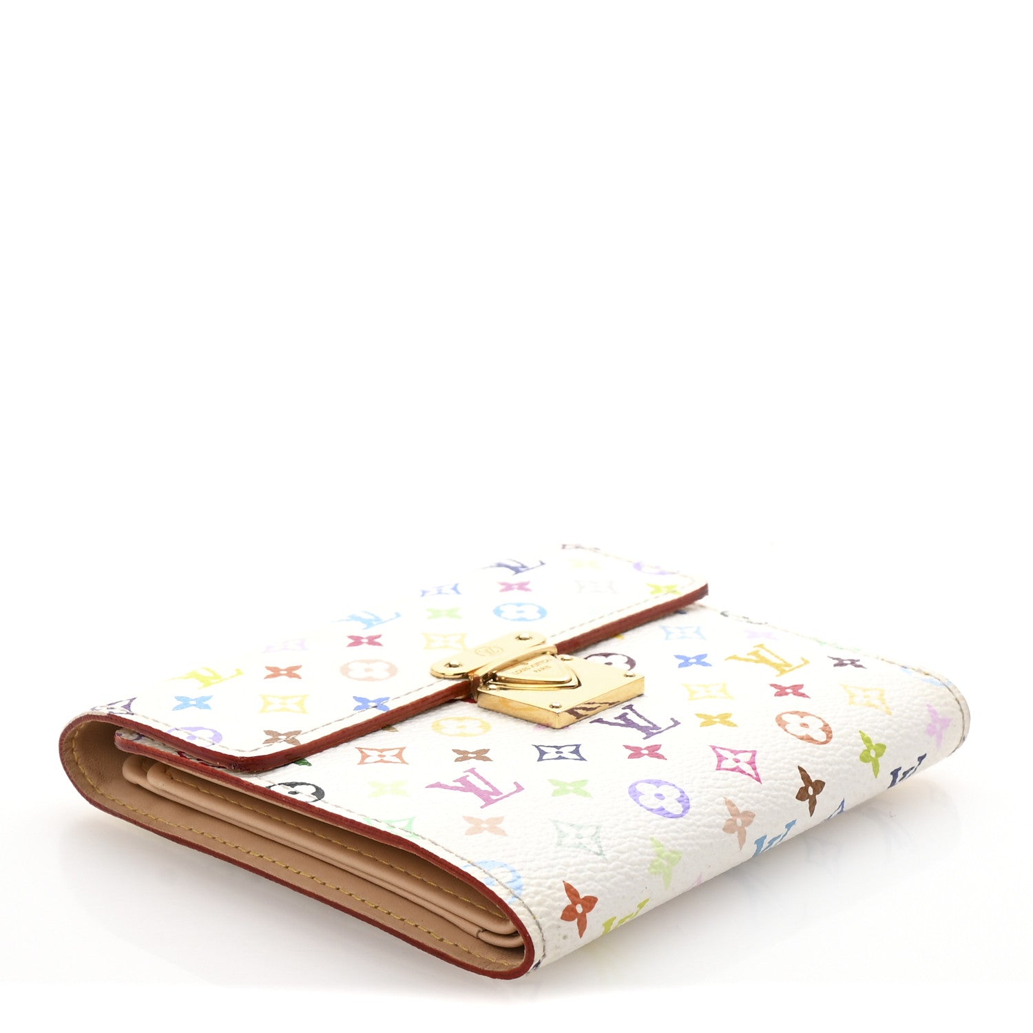 Monogram Multicolor Koala Wallet White