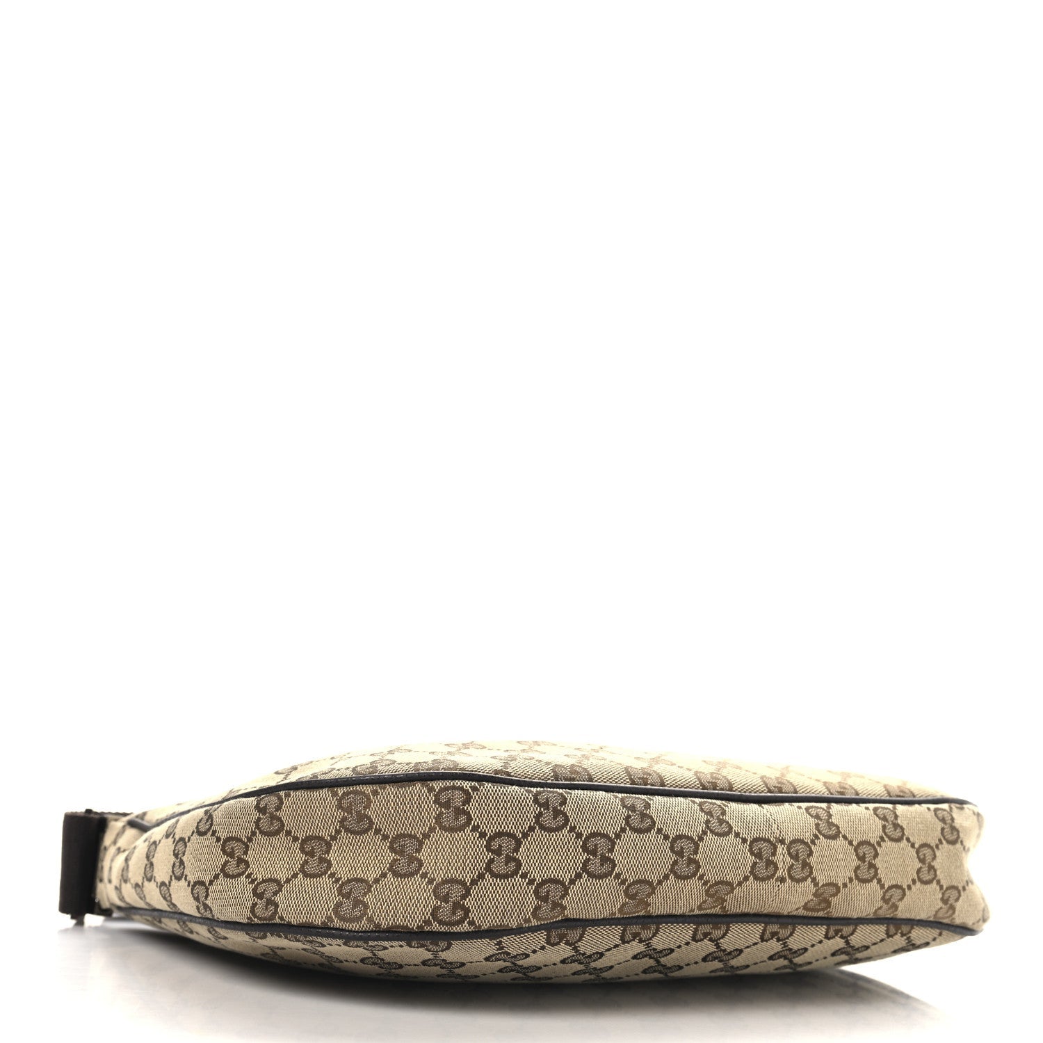 Monogram Medium Half Moon Hobo Dark Brown