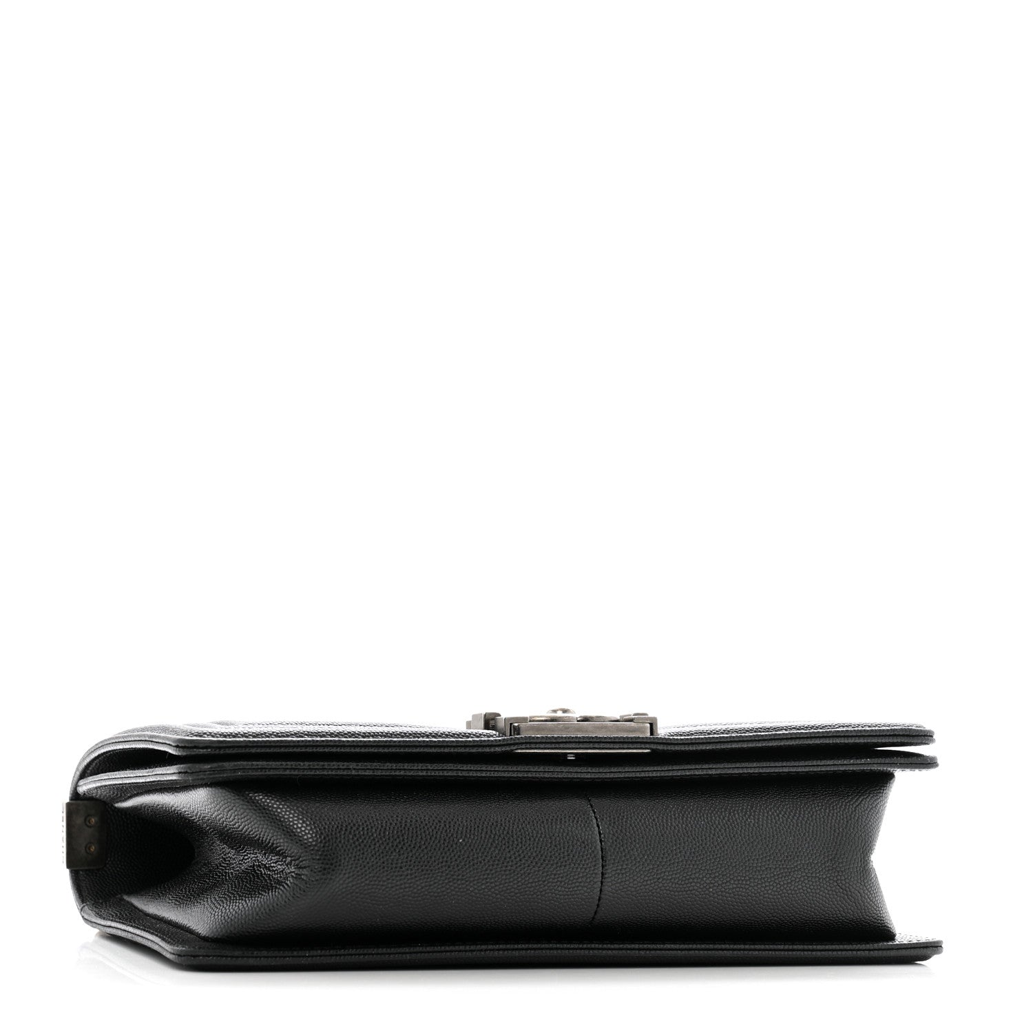Caviar Quilted Medium Boy Flap Black