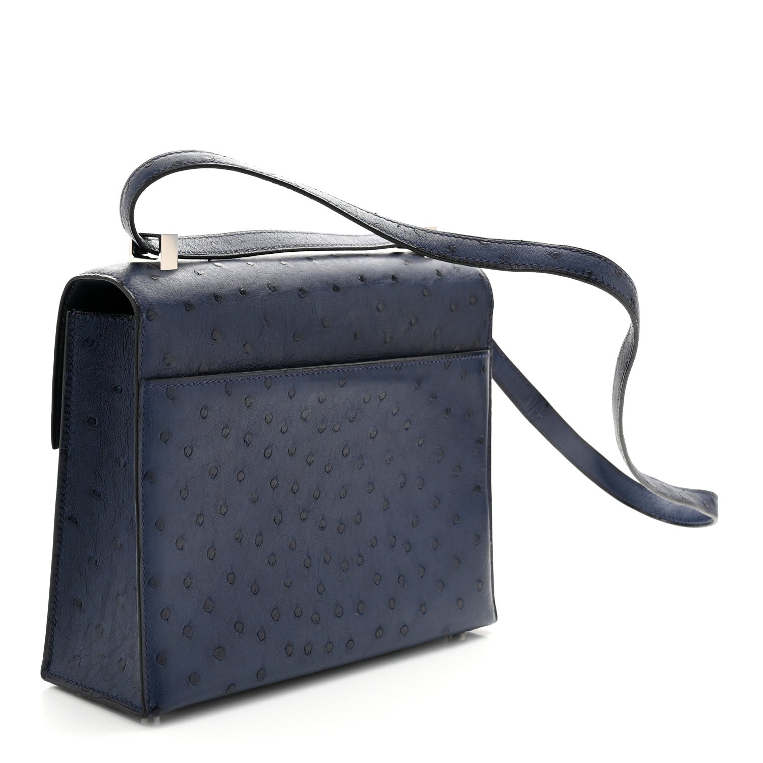 Ostrich Verrou 21 Bleu Iris