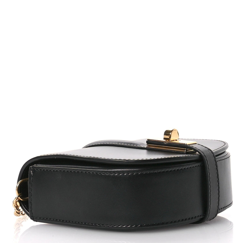 Calfskin Besace Small 16 Wallet on Chain Black