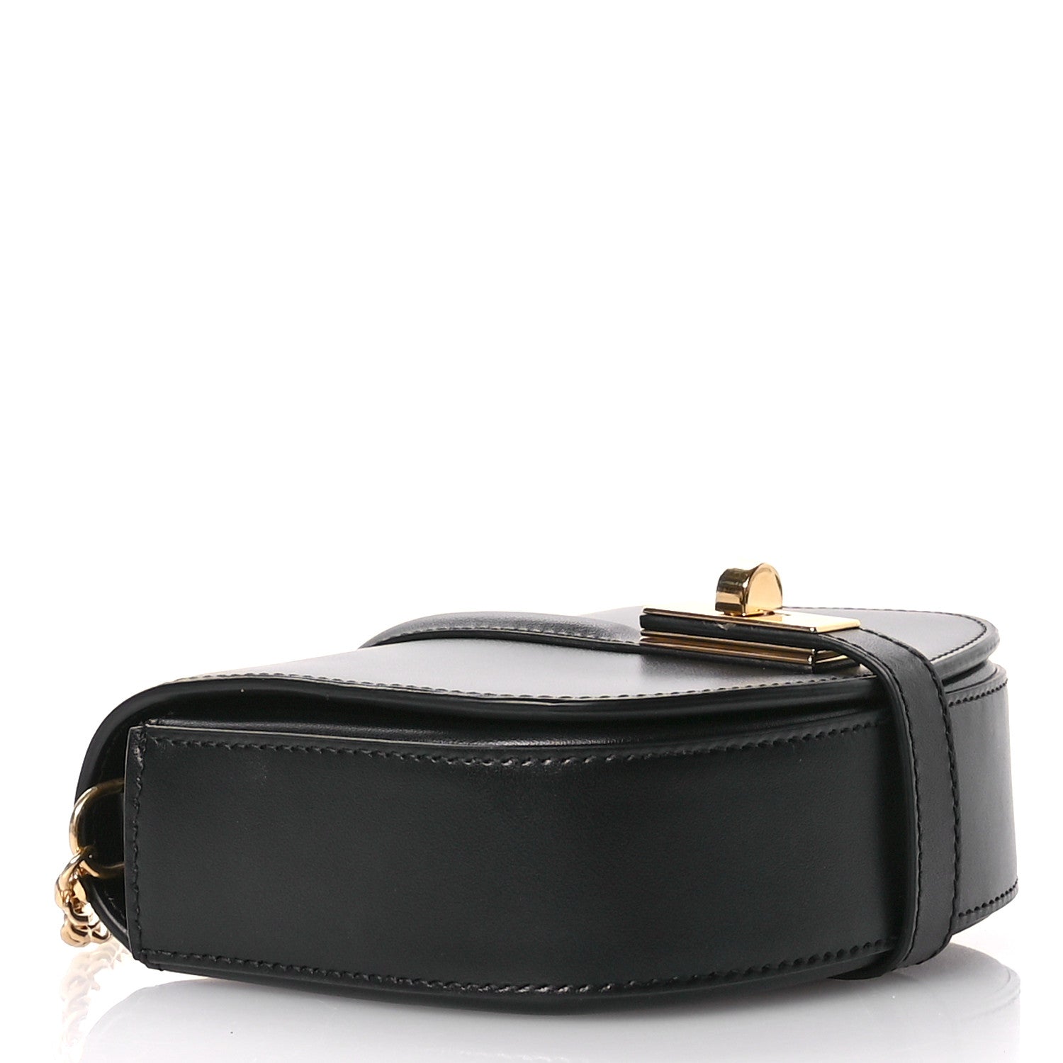 Calfskin Besace Small 16 Wallet on Chain Black