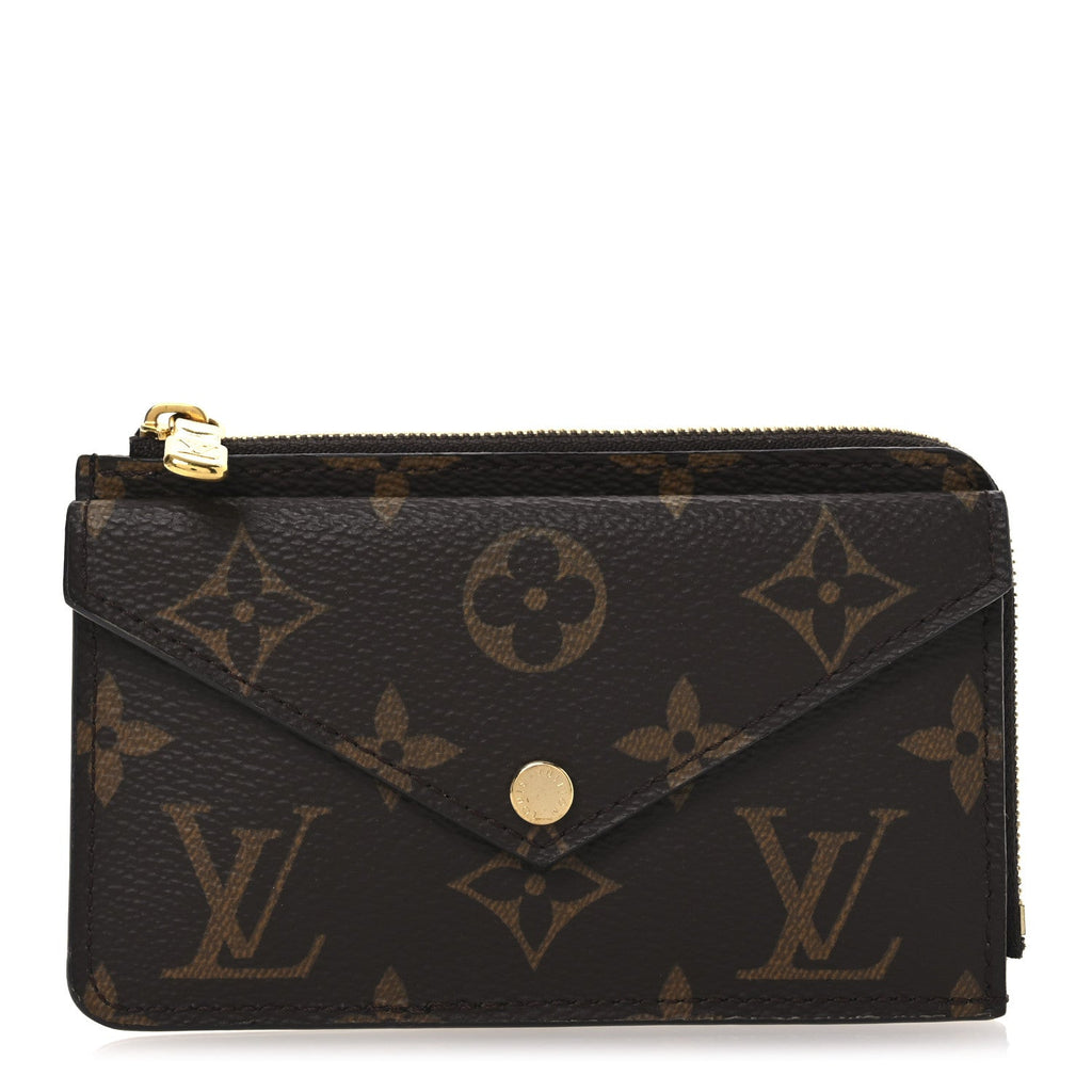 Monogram Recto Verso  Holder Black