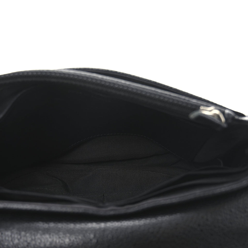 Caviar Half Moon Wallet On Chain WOC Black