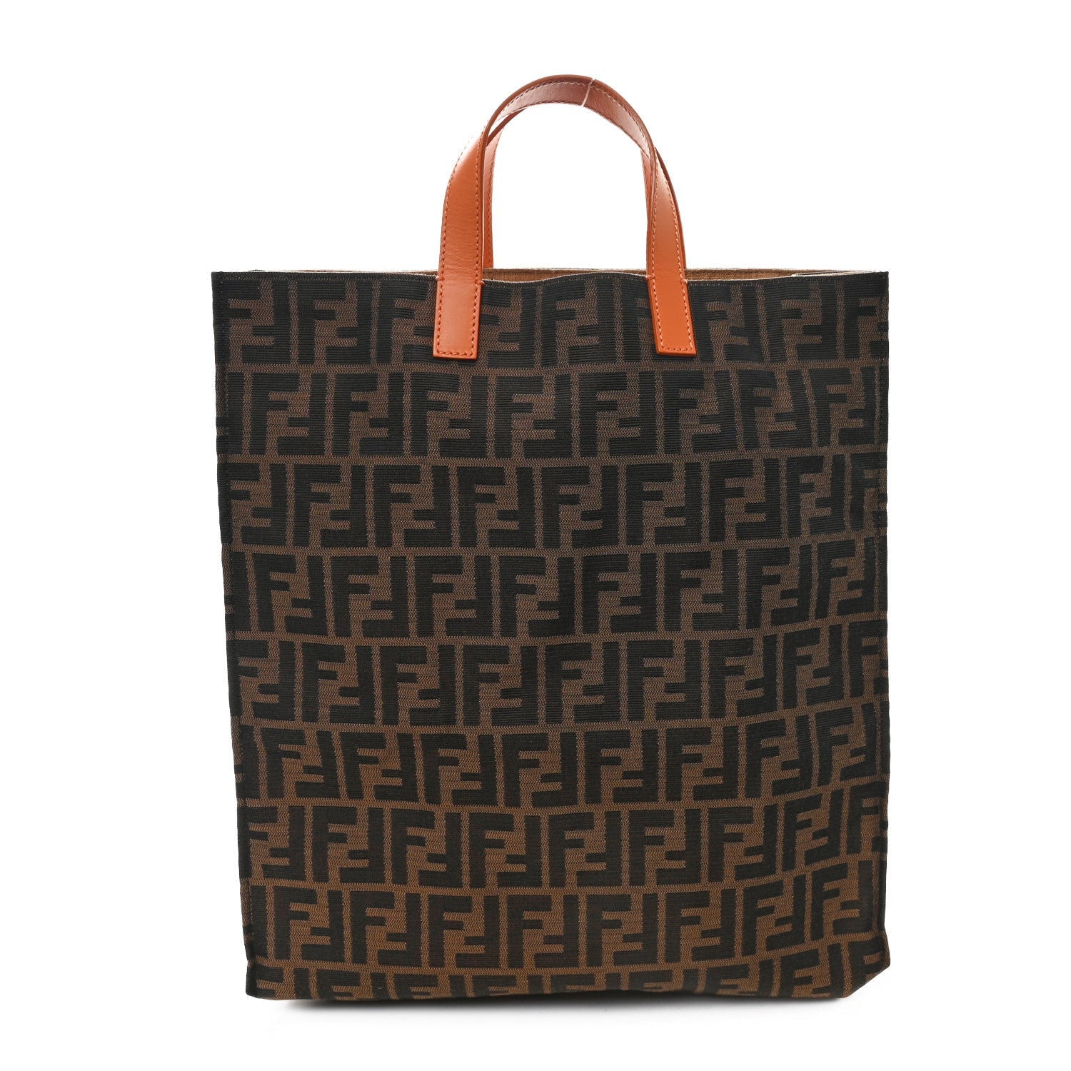 Zucca Special Shopping Tote Tobacco Orange