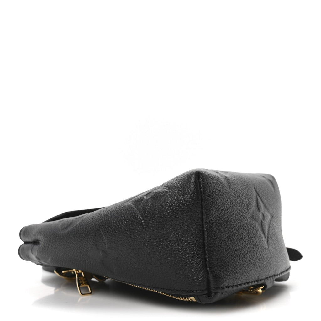 Empreinte Monogram Giant Tiny Backpack Black