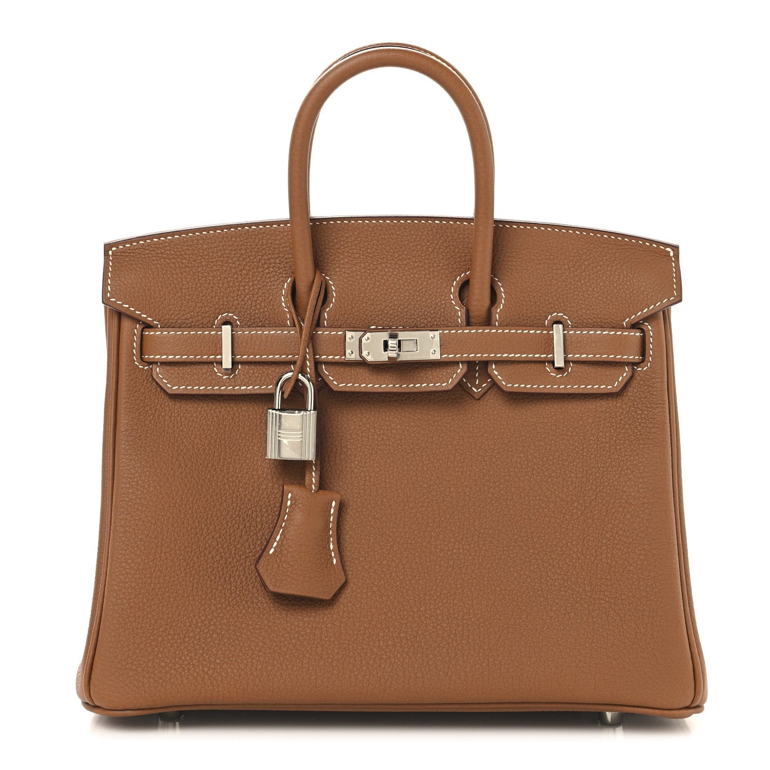 Taurillon Novillo Birkin 25 Gold