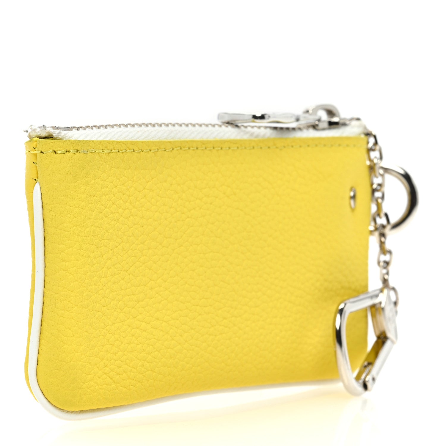 Calfskin Everyday LV Key Pouch Jaune