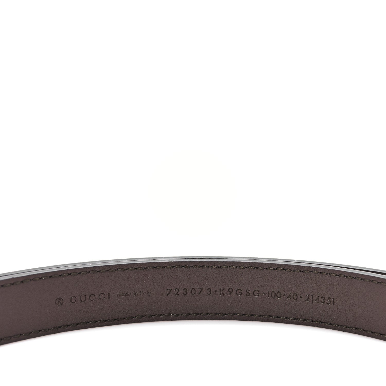 GG Supreme Monogram Textured Dollar Calfskin Blondie 30mm Belt 100 40 Beige Ebony New Acero