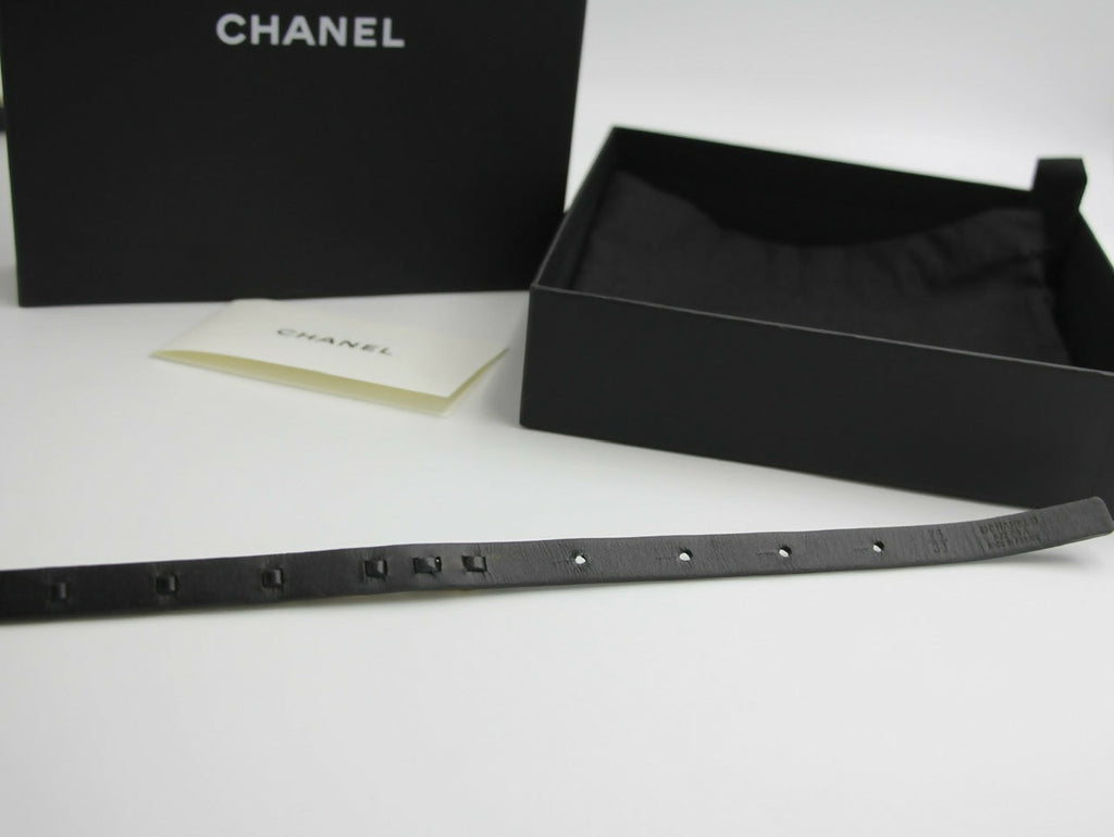 Chanel 2022 Genuine Leather Bow Belt