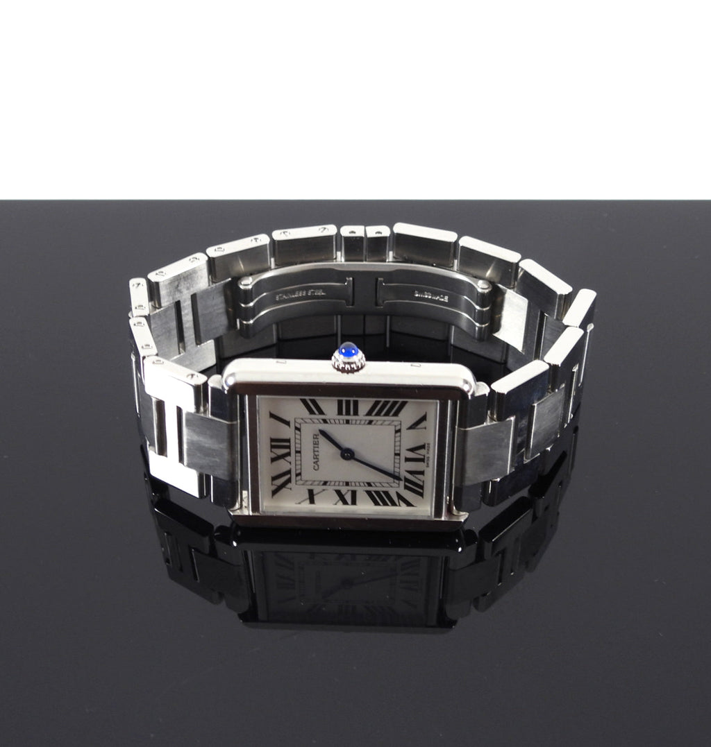 Cartier Tank Solo Large 27mm Stainless Unisex Watch