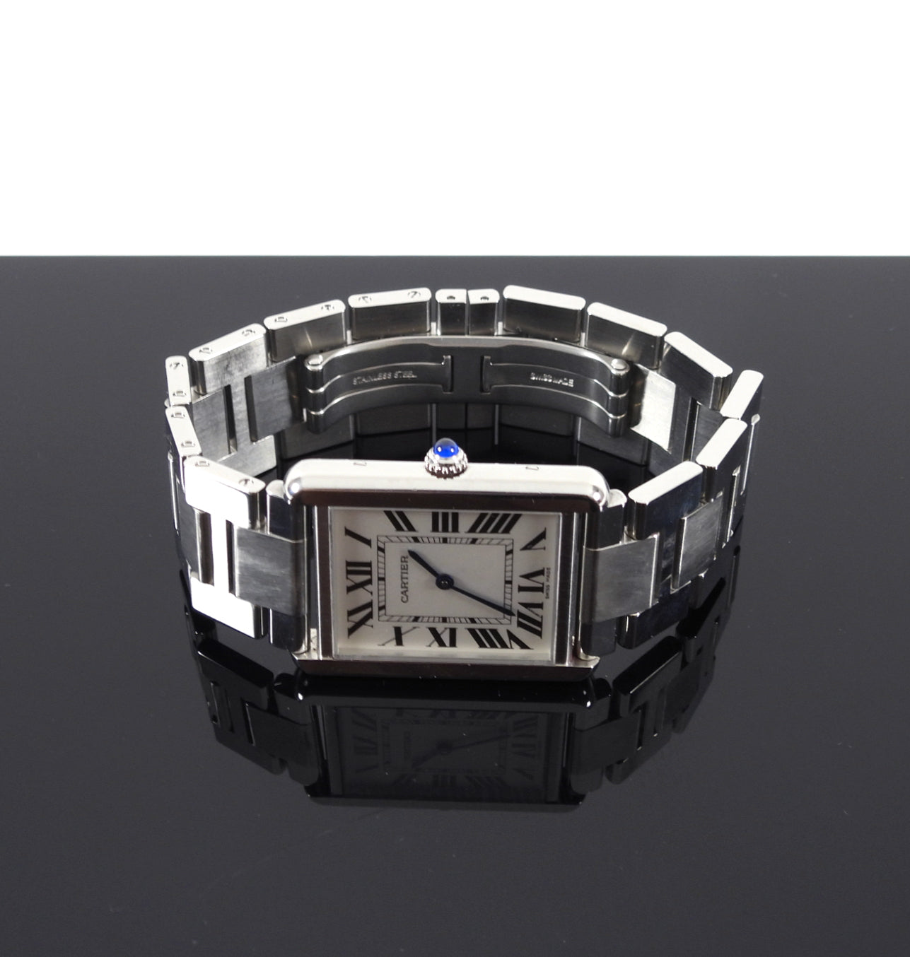 Cartier Tank Solo Large 27mm Stainless Unisex Watch