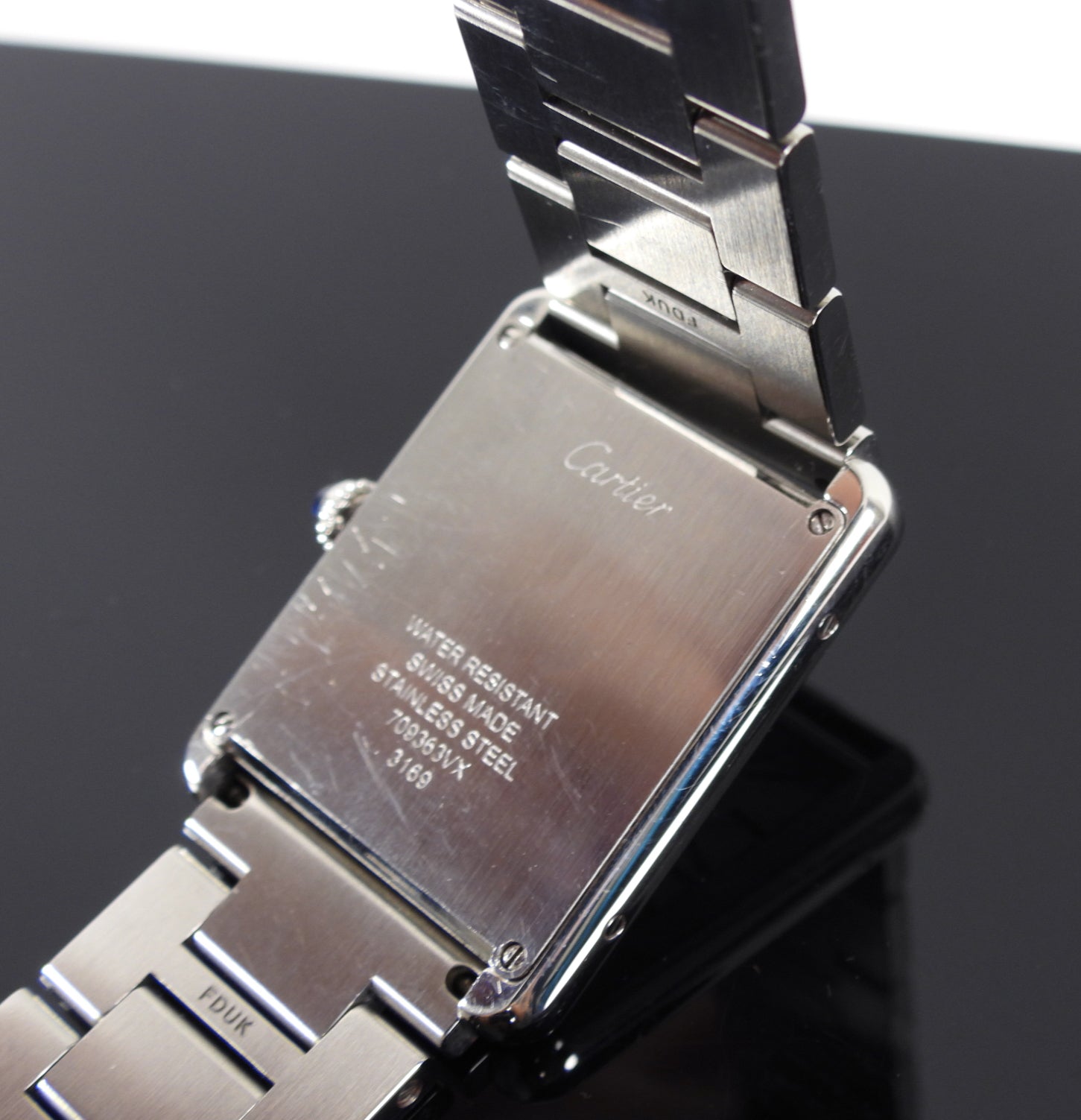 Cartier Tank Solo Large 27mm Stainless Unisex Watch
