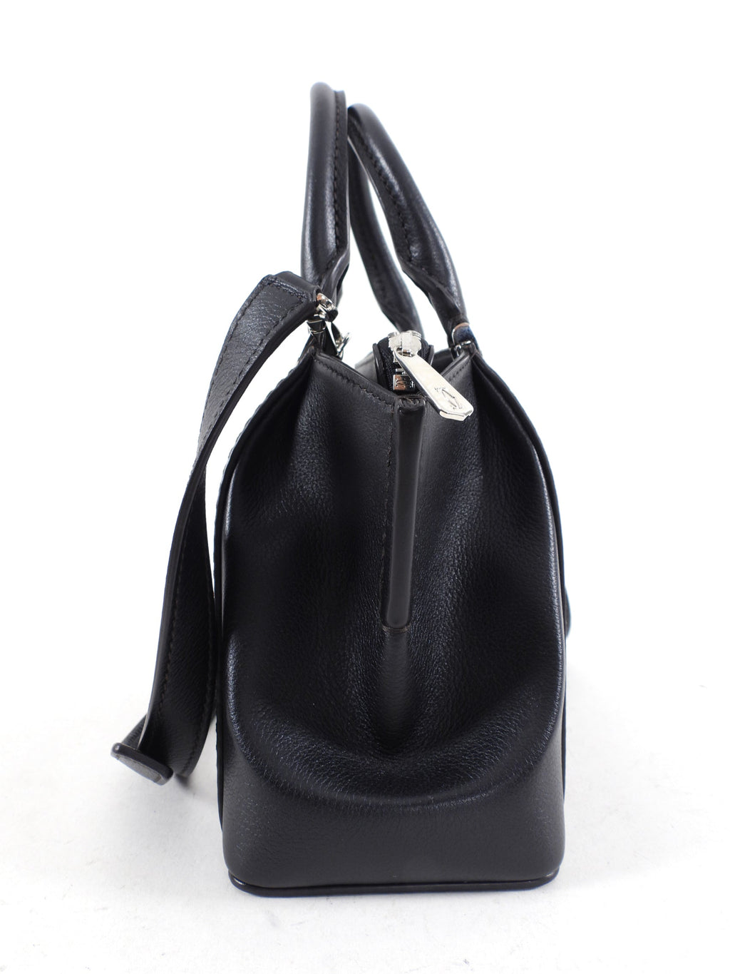 Cartier C de Cartier Mini Black Leather Two-Way Bag