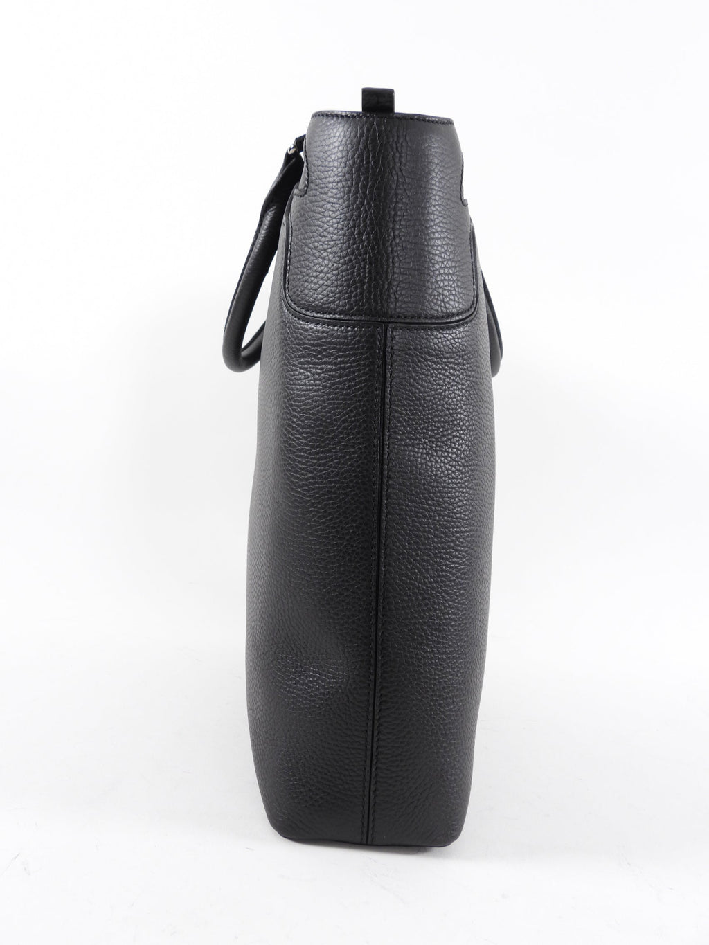 Cartier Espresso Brown Leather Vintage Work Tote Bag