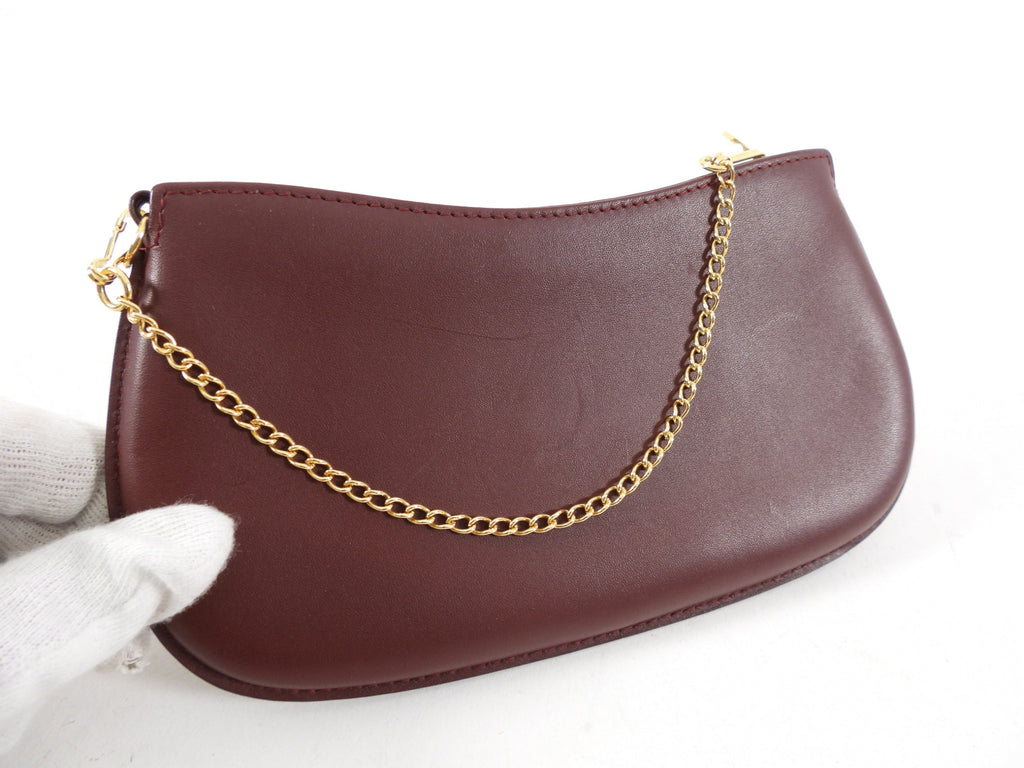 Must de Cartier Vintage 1980's Slim Coin Mini Purse