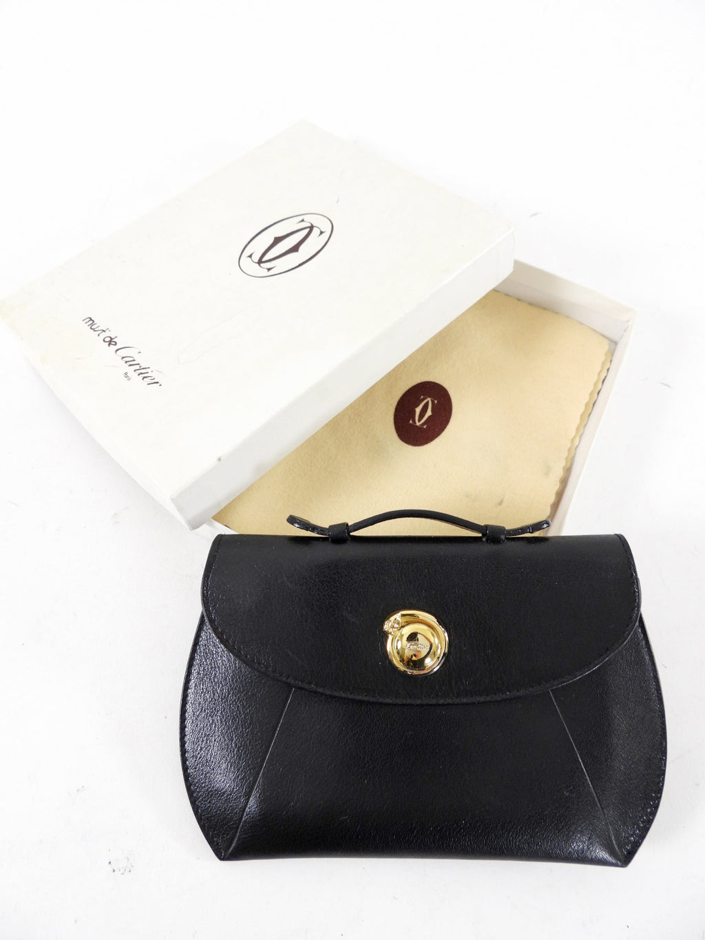 Must de Cartier Vintage Panthere Coin Pouch