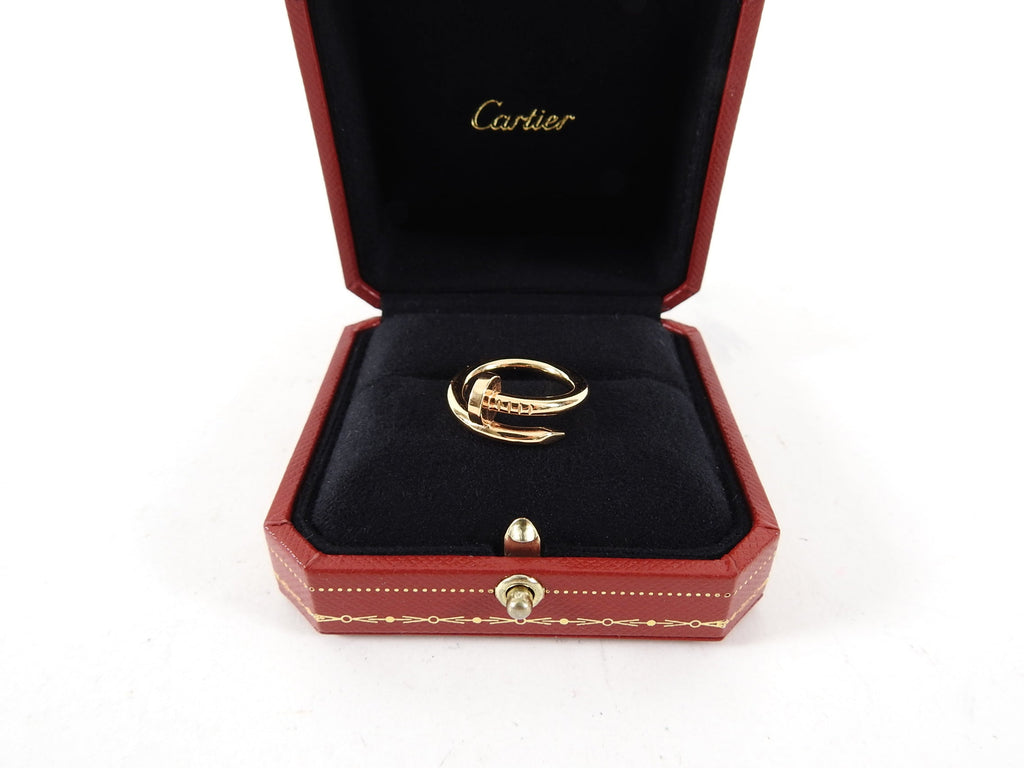 Cartier 18k Rose Gold Juste un Clou Nail Ring - 52 / USA 6