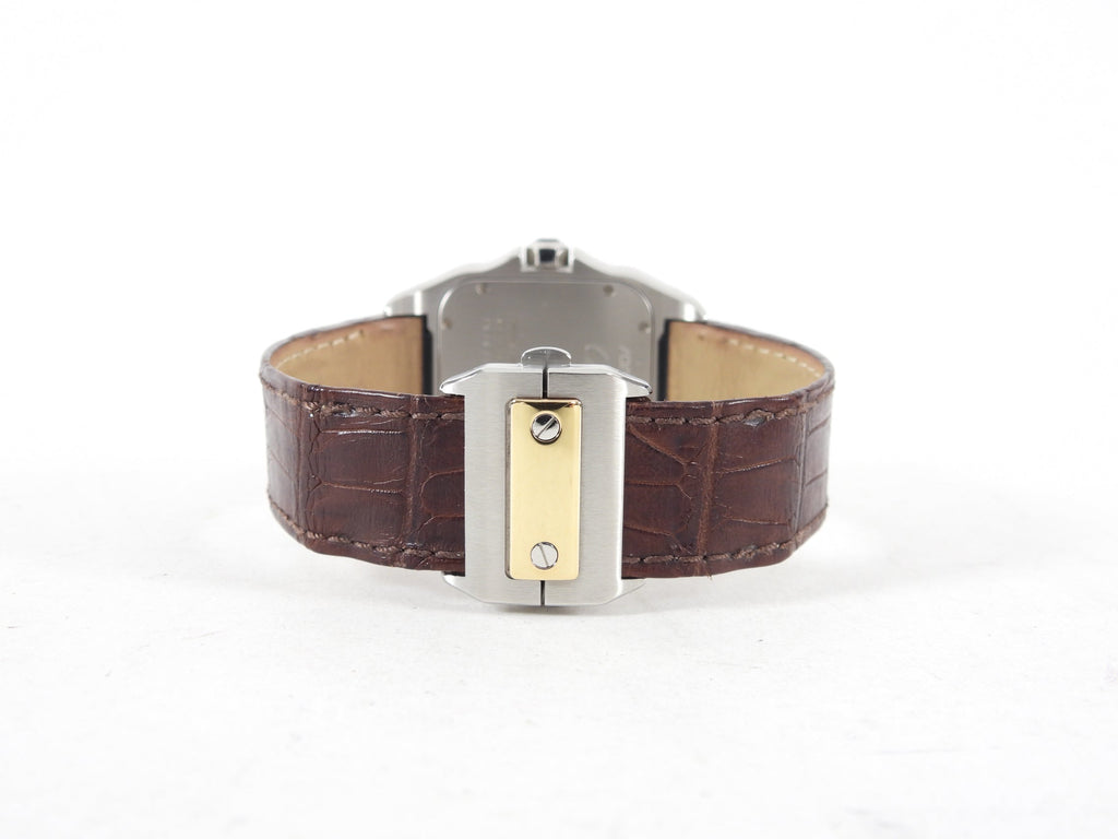 Cartier Santos 100 Automatic 38mm Exotic Band Wrist Watch