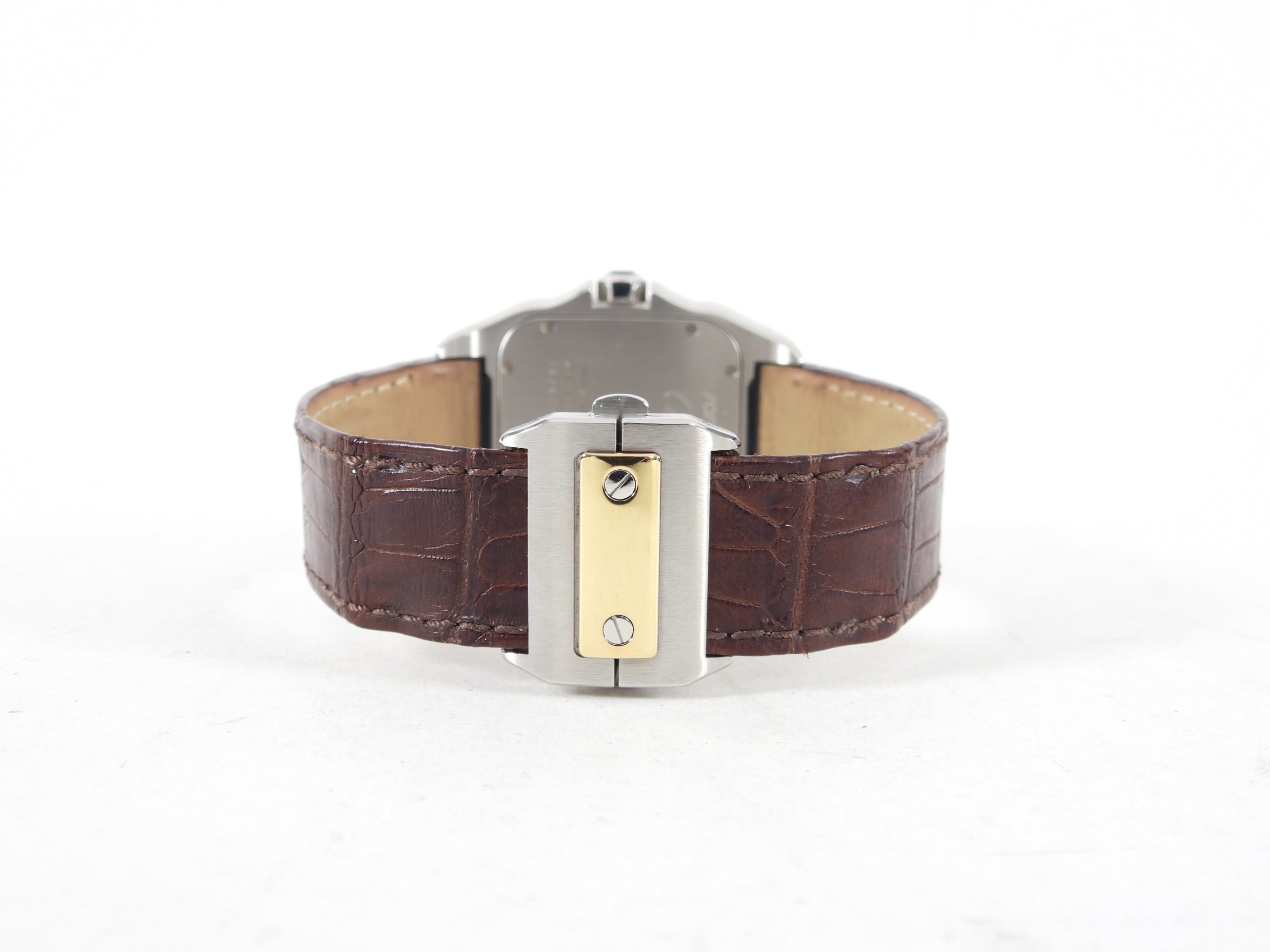 Cartier Santos 100 Automatic 38mm Exotic Band Wrist Watch
