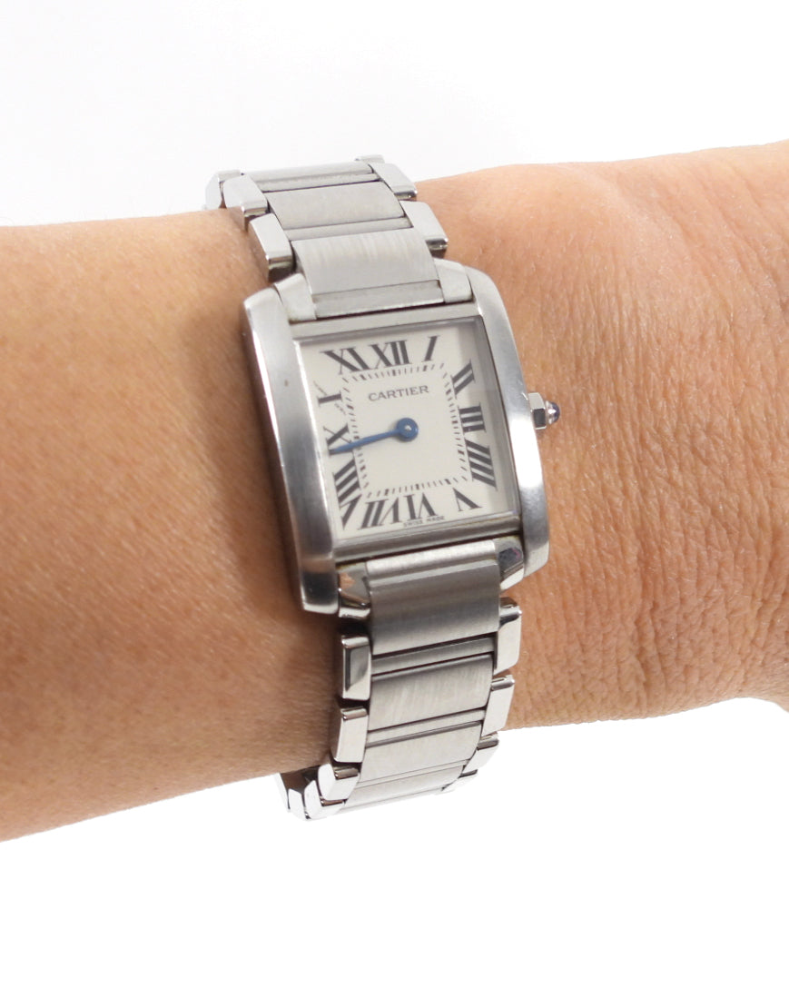 Cartier Tank Francaise Small Model 20mm Ladies Watch