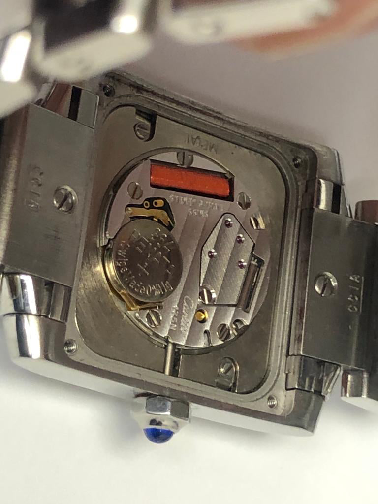 Cartier Tank Francaise Stainless Steel Ladies Small Model