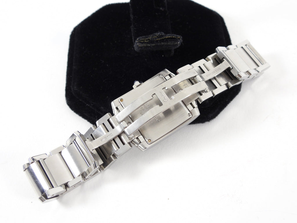 Cartier Tank Francaise Stainless Steel Ladies Small Model