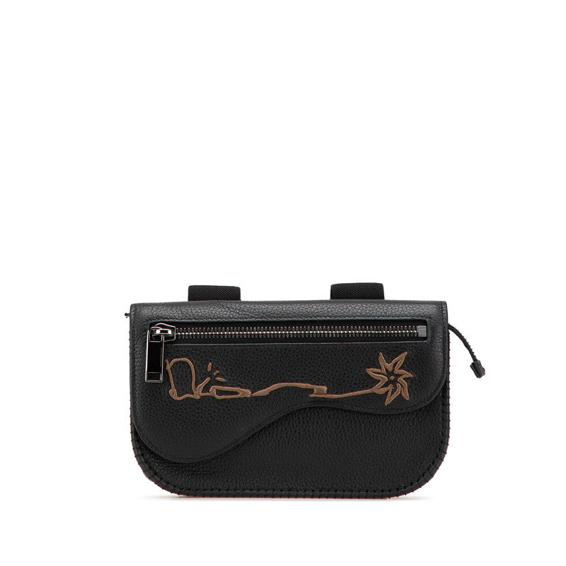 Dior Saddle ×CACTUS JACK Limited Leather Waist Bag