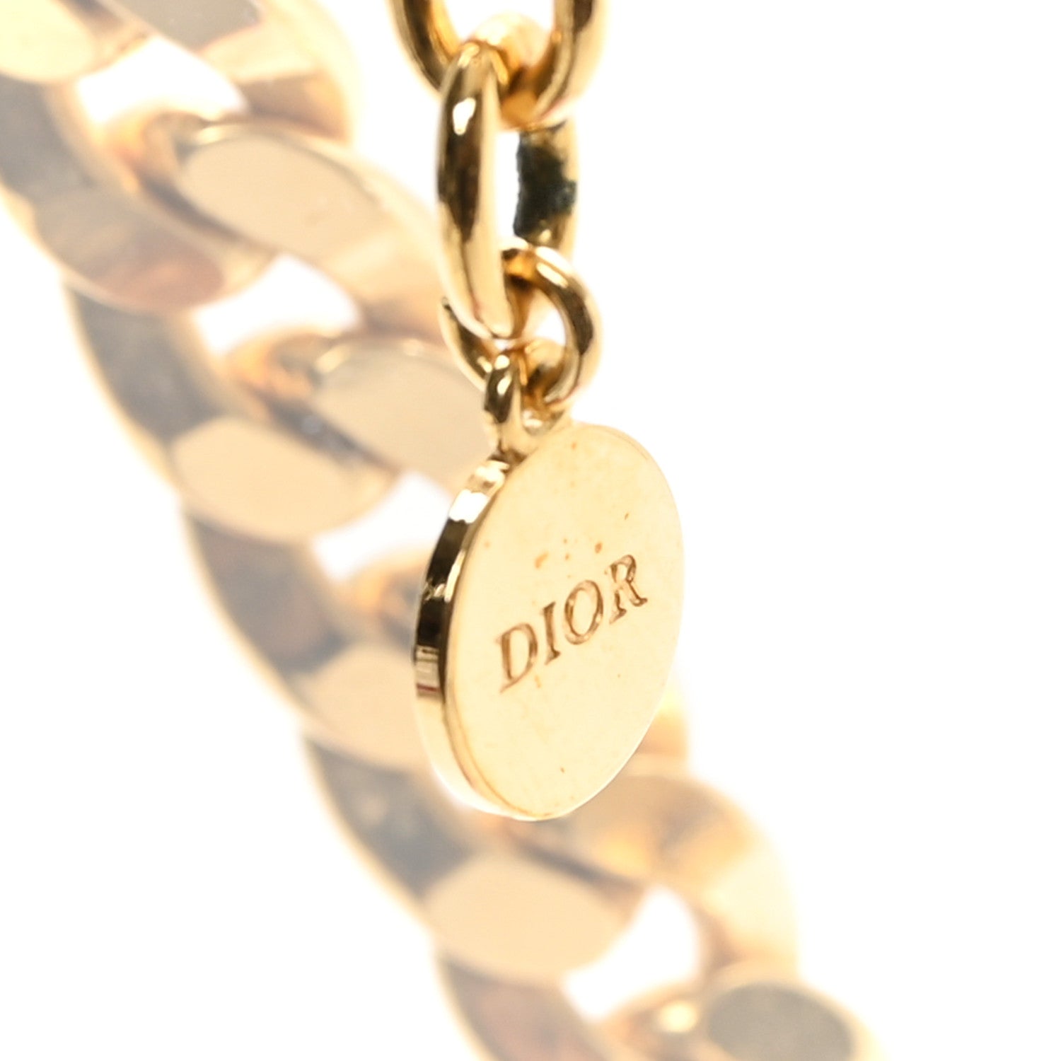 Metal Danseuse Etoile Chain Choker Necklace Gold