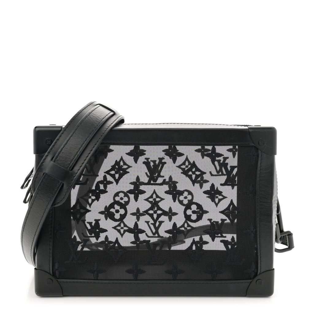Monogram See Through Soft Trunk Black