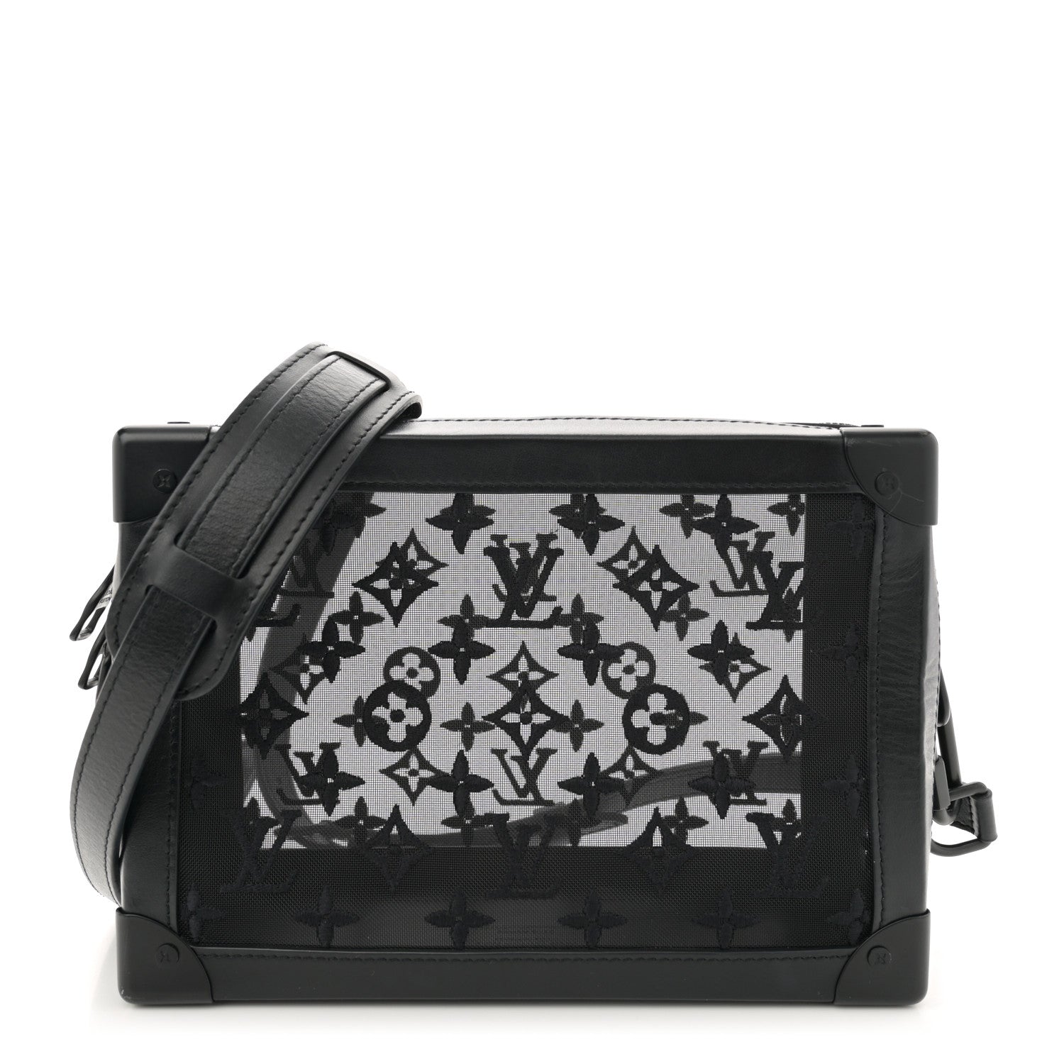 Monogram See Through Soft Trunk Black