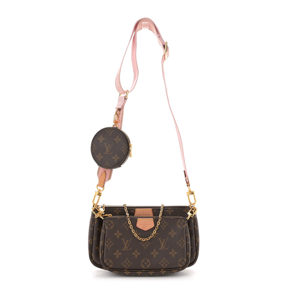 Monogram Multi Pochette Accessories Rose Clair