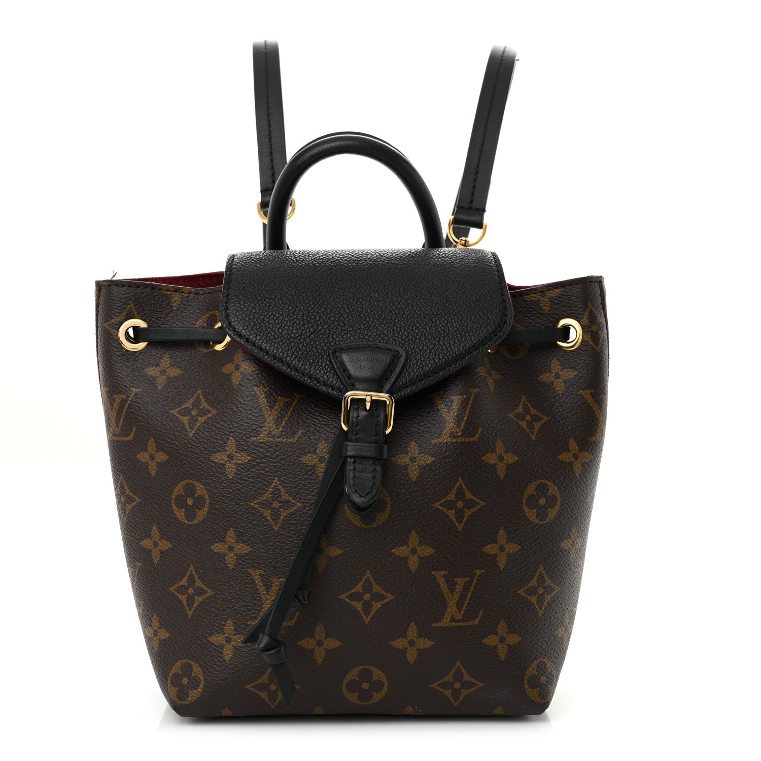 Monogram BB Montsouris NM Backpack Black