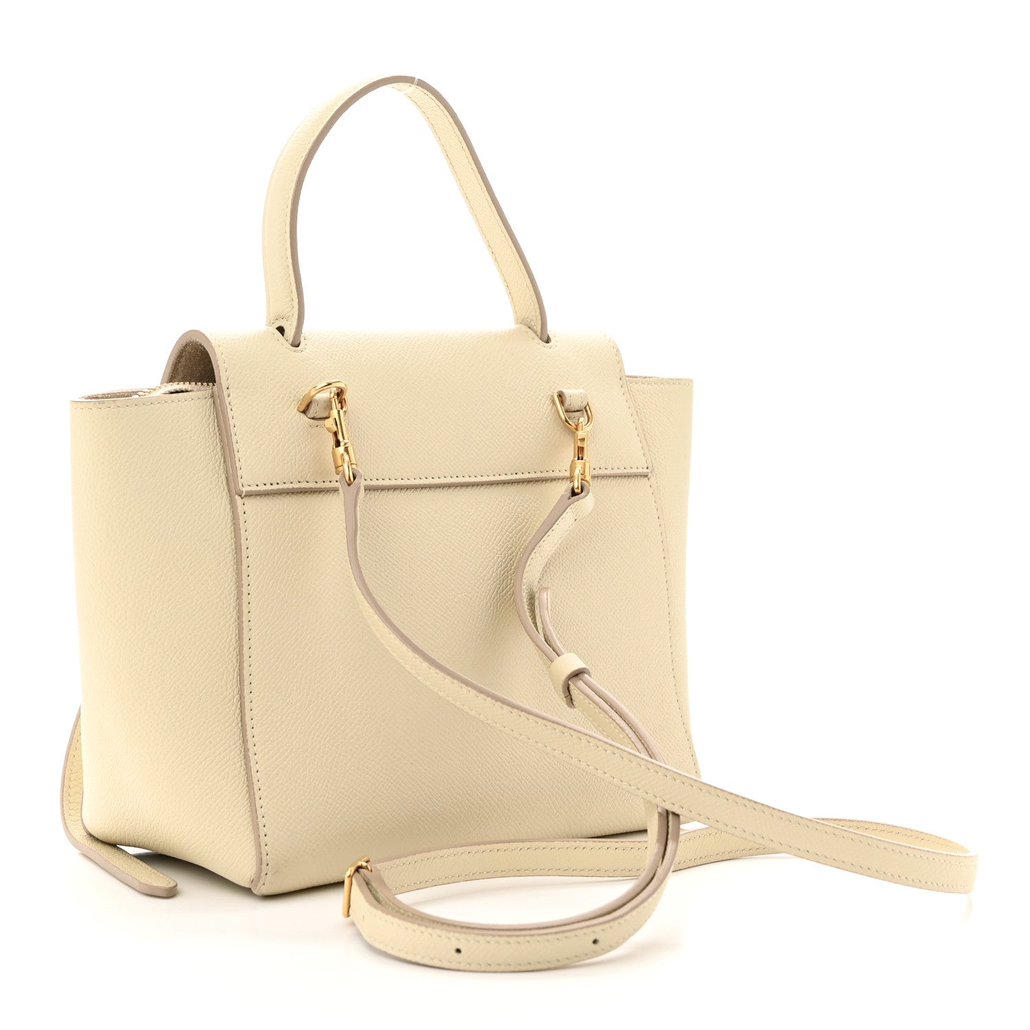 Grained Calfskin Nano Belt Bag Linen