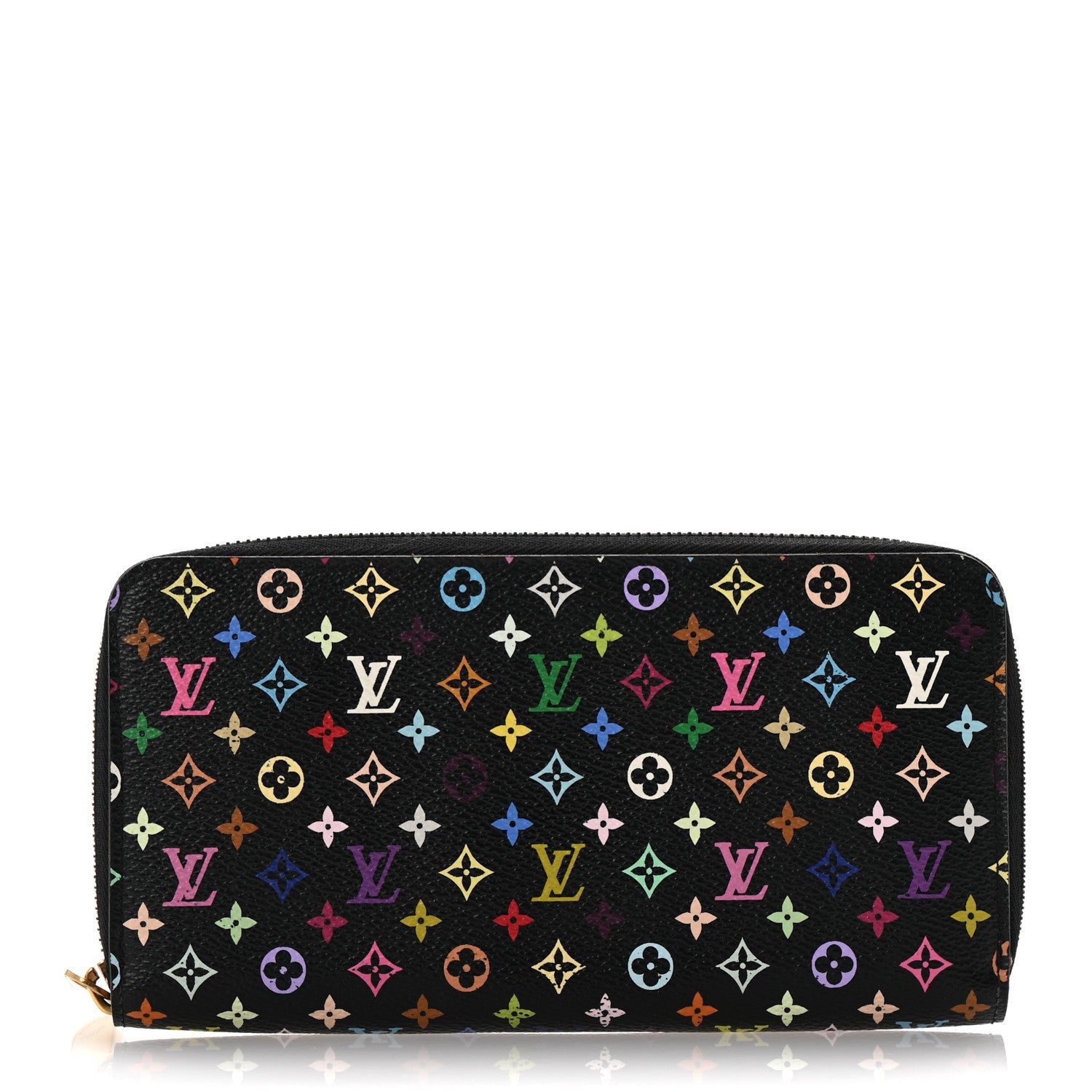 Monogram Multicolor Zippy Wallet Black Grenade
