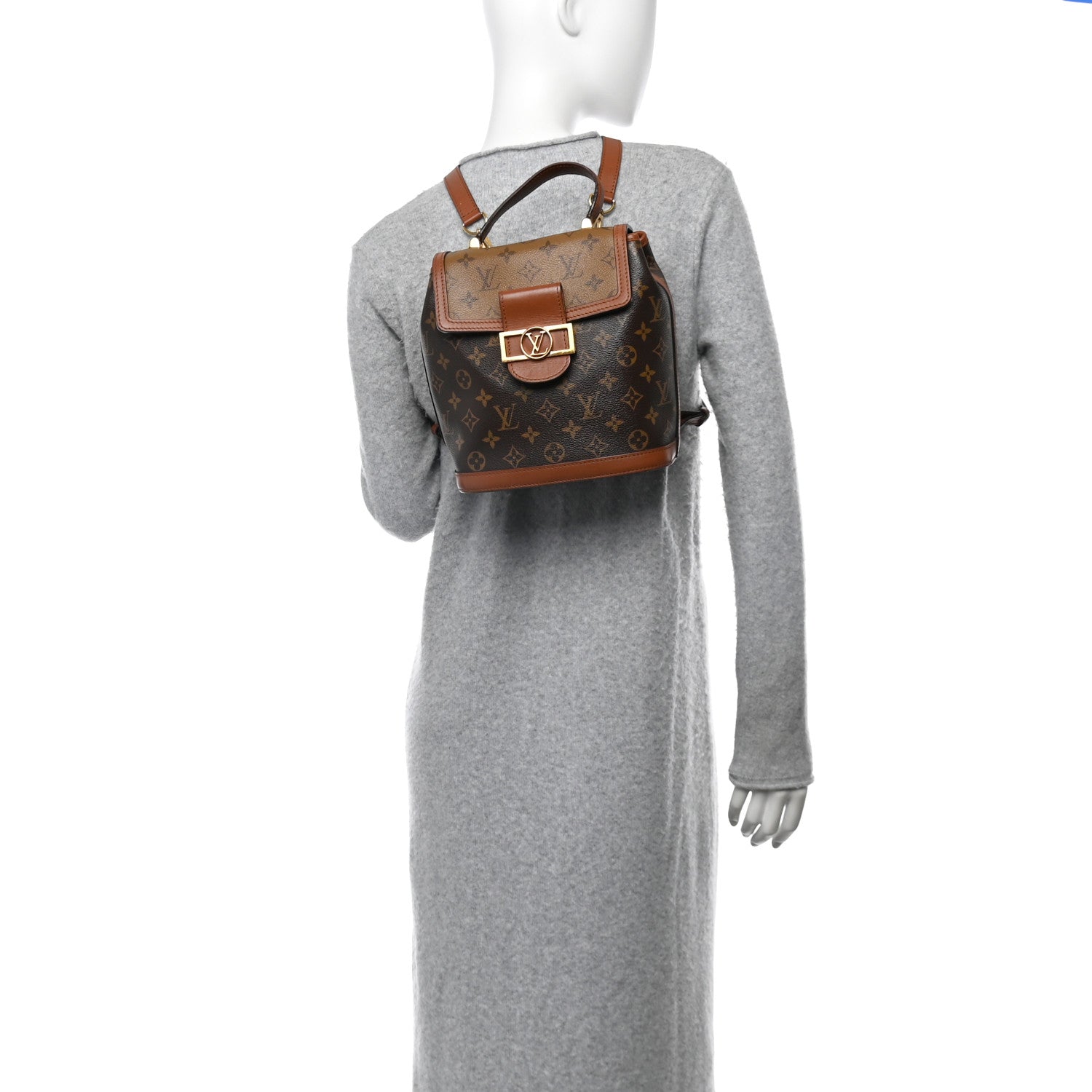 Reverse Monogram Dauphine Backpack PM