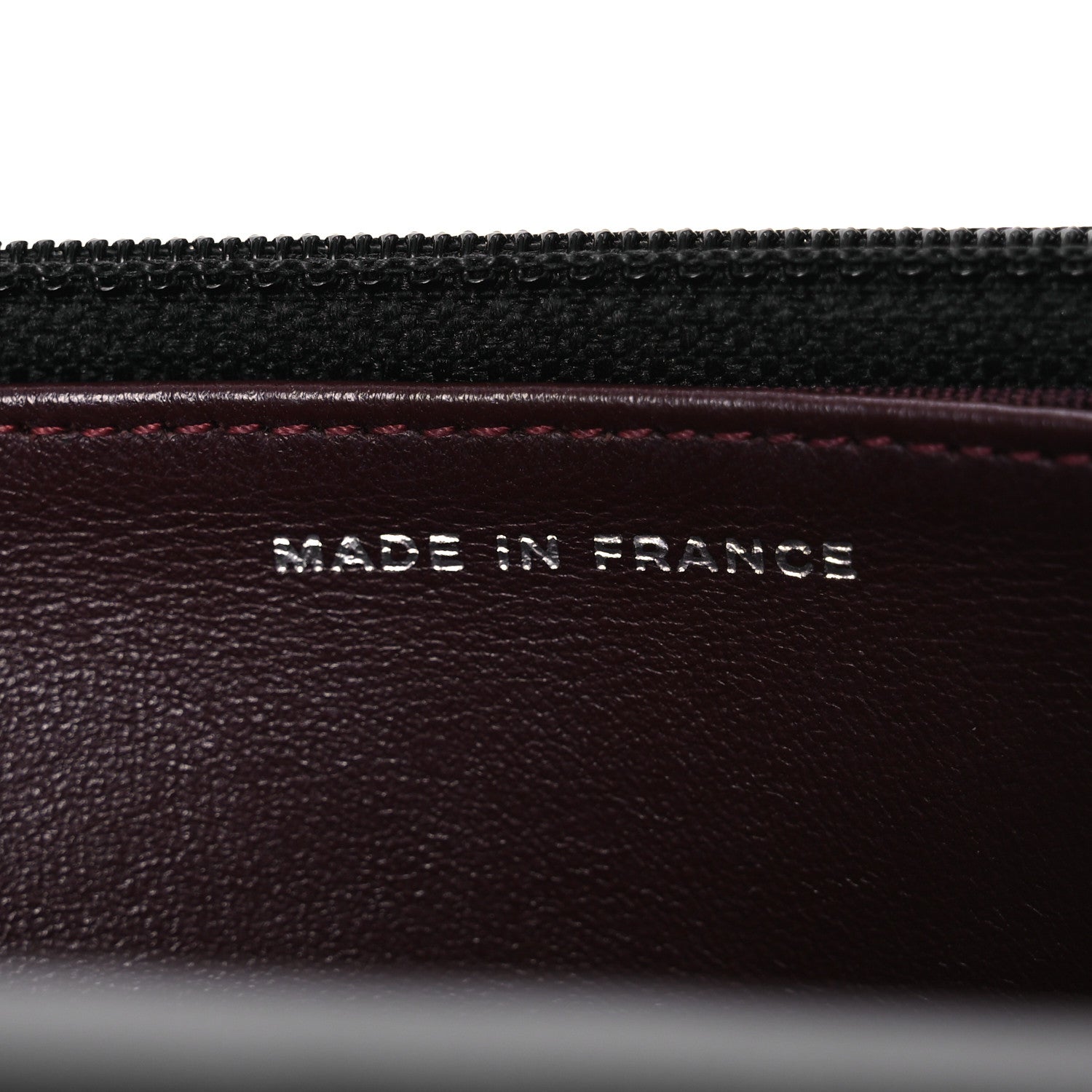 Lambskin Quilted Wallet On Chain WOC Black