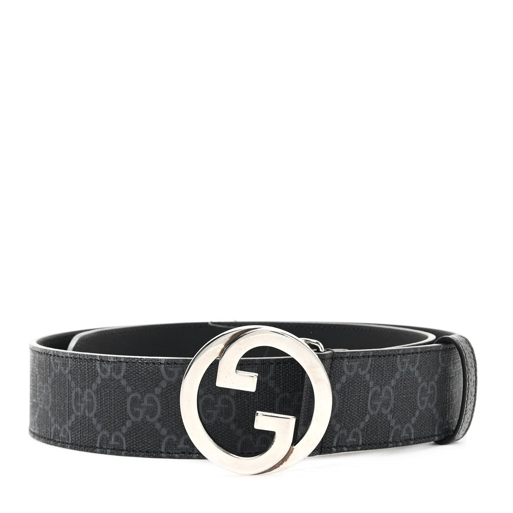 GG Supreme Monogram Blondie 40mm Belt 85 34 Black