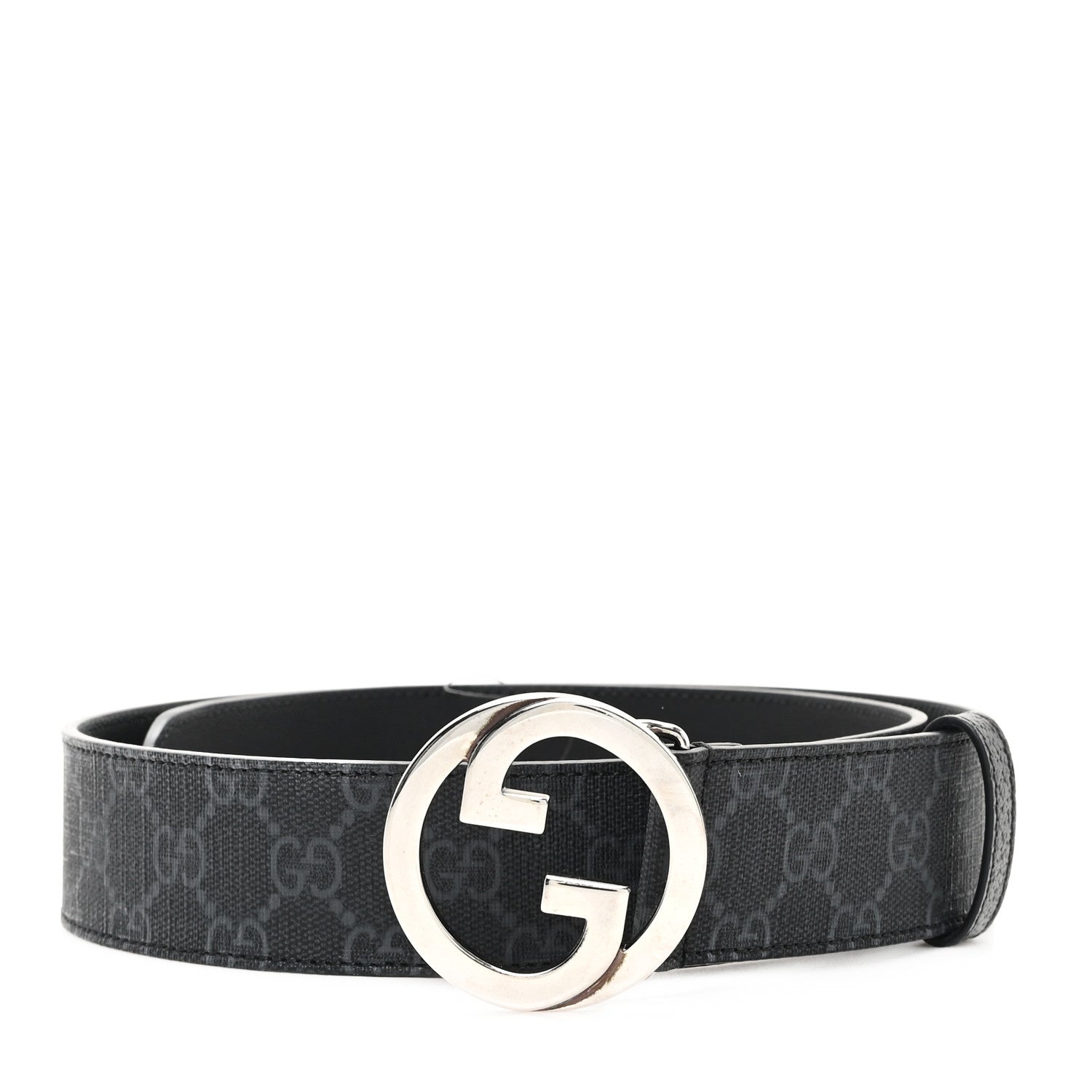 GG Supreme Monogram Blondie 40mm Belt 85 34 Black