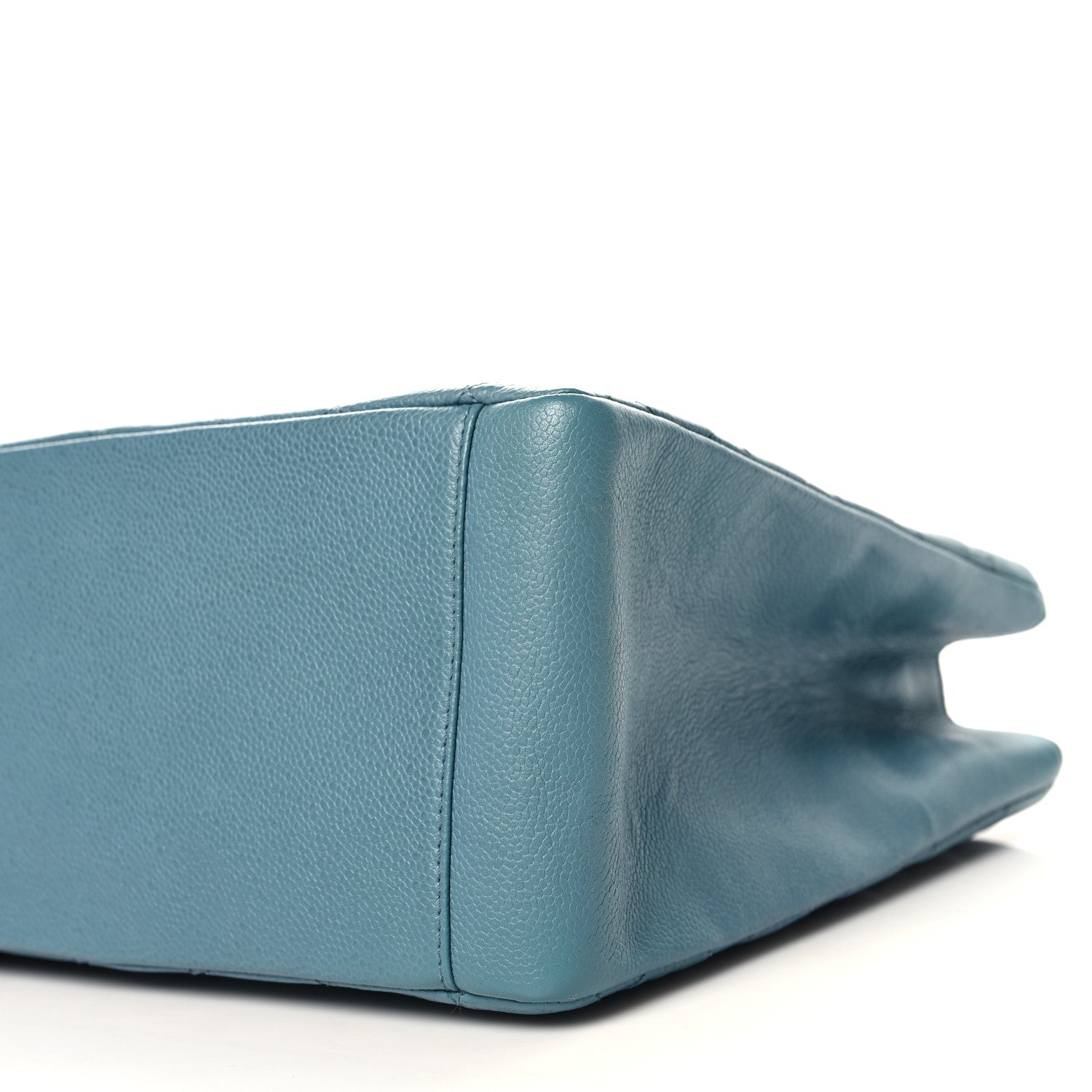 Caviar Quilted Grand Shopping Tote GST Blue