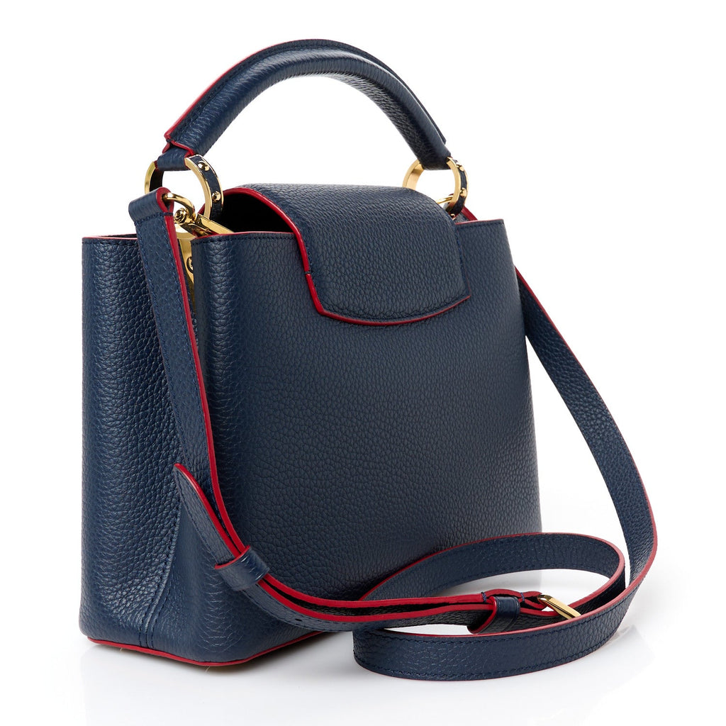 Taurillon Capucines BB Marine Rouge