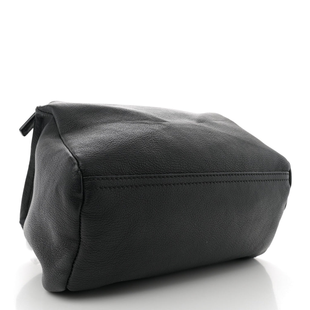 Sugar Goatskin Small Pandora Black
