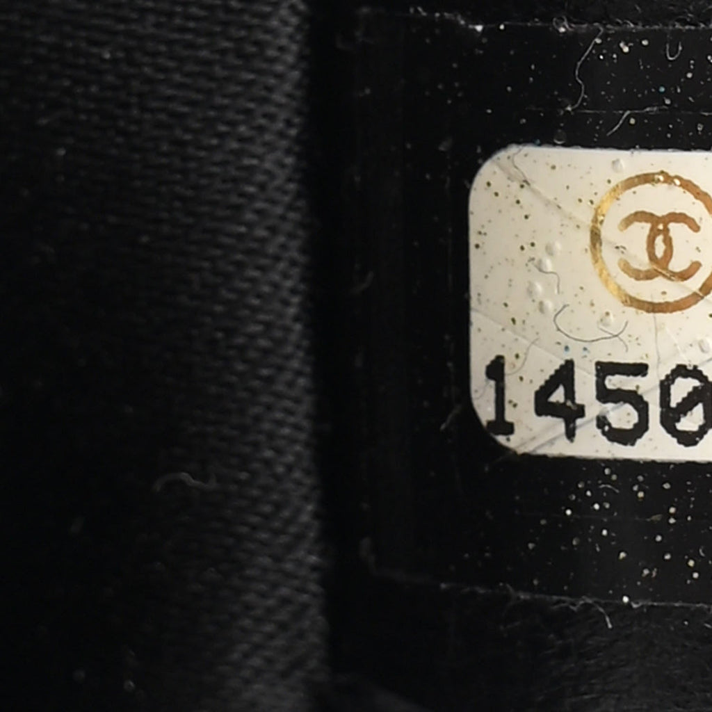Lambskin Stitched New Mini Flap Black