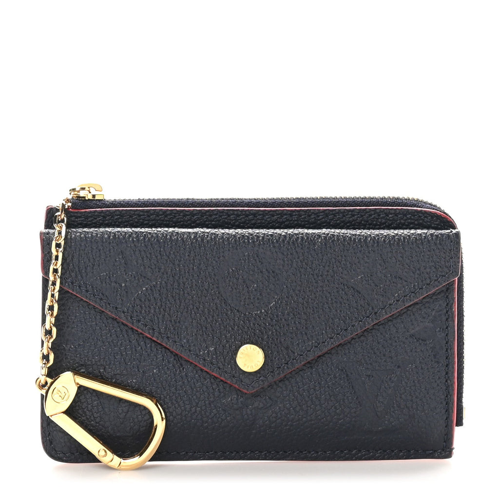 Empreinte Recto Verso  Holder Marine Rouge