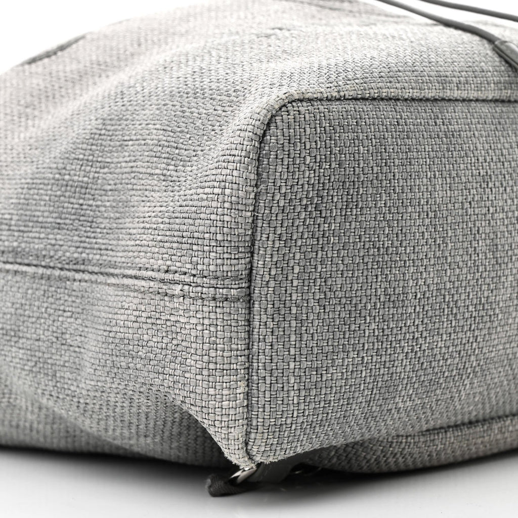 Canvas Large Deauville Backpack Grey